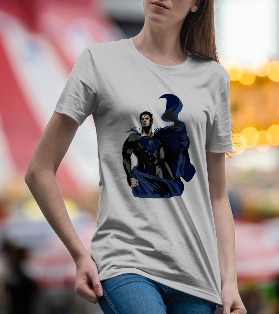 Kansas City Royals Superman Mashup T-Shirt
