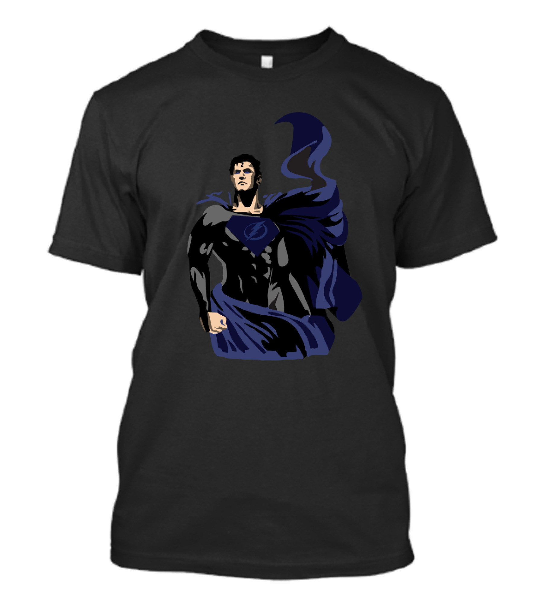 Superman Tampa Bay Lightning Heroic Crossover T-Shirt