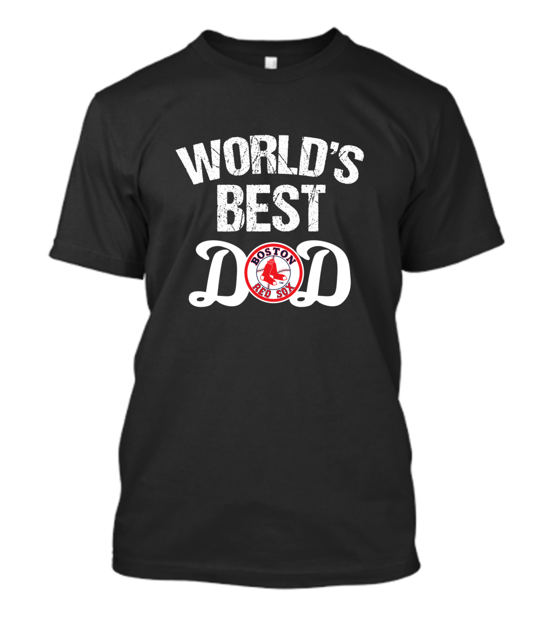 World's Best Boston Red Sox Dad T-Shirt