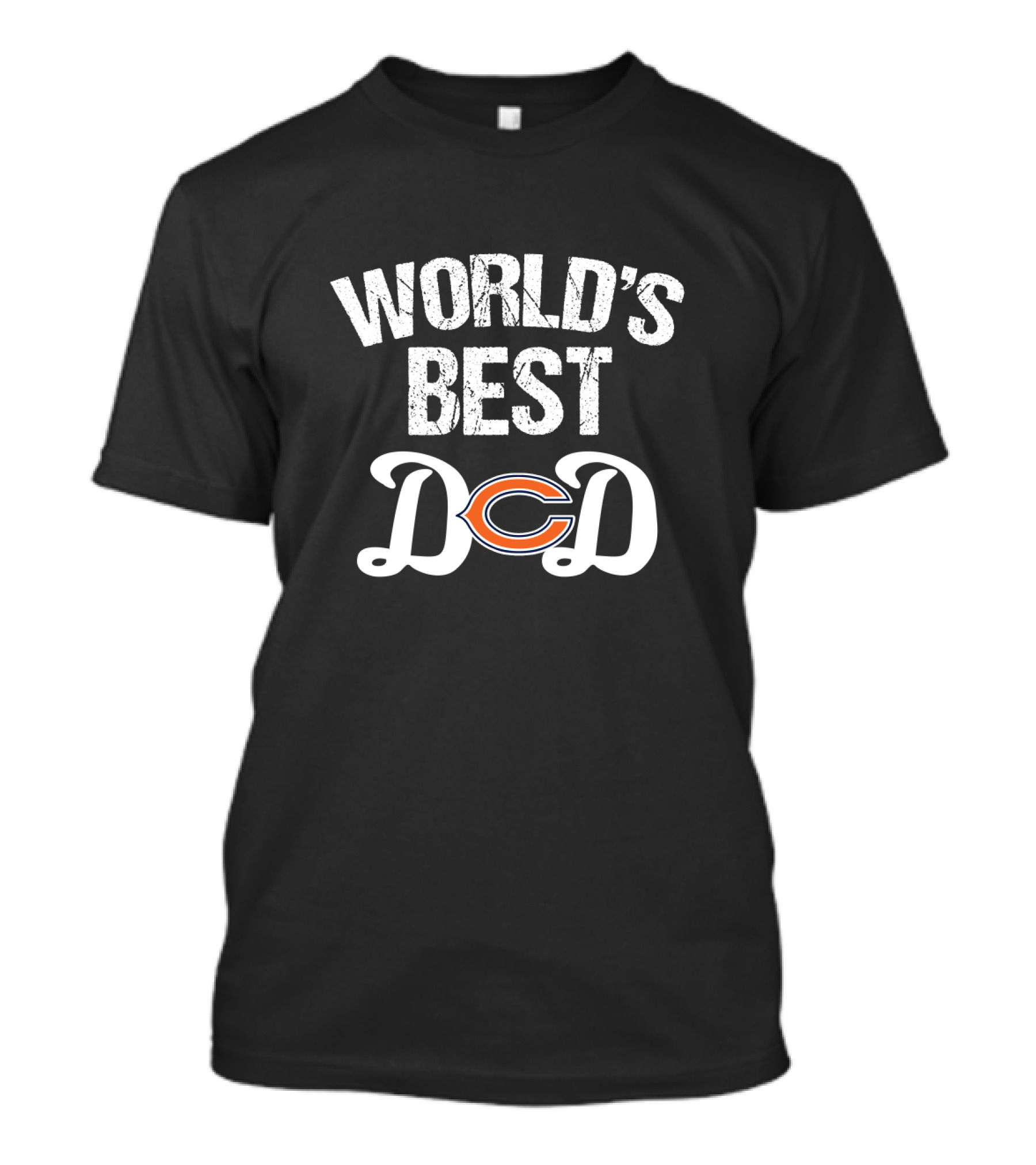 World's Best Dad Chicago Bears T-Shirt