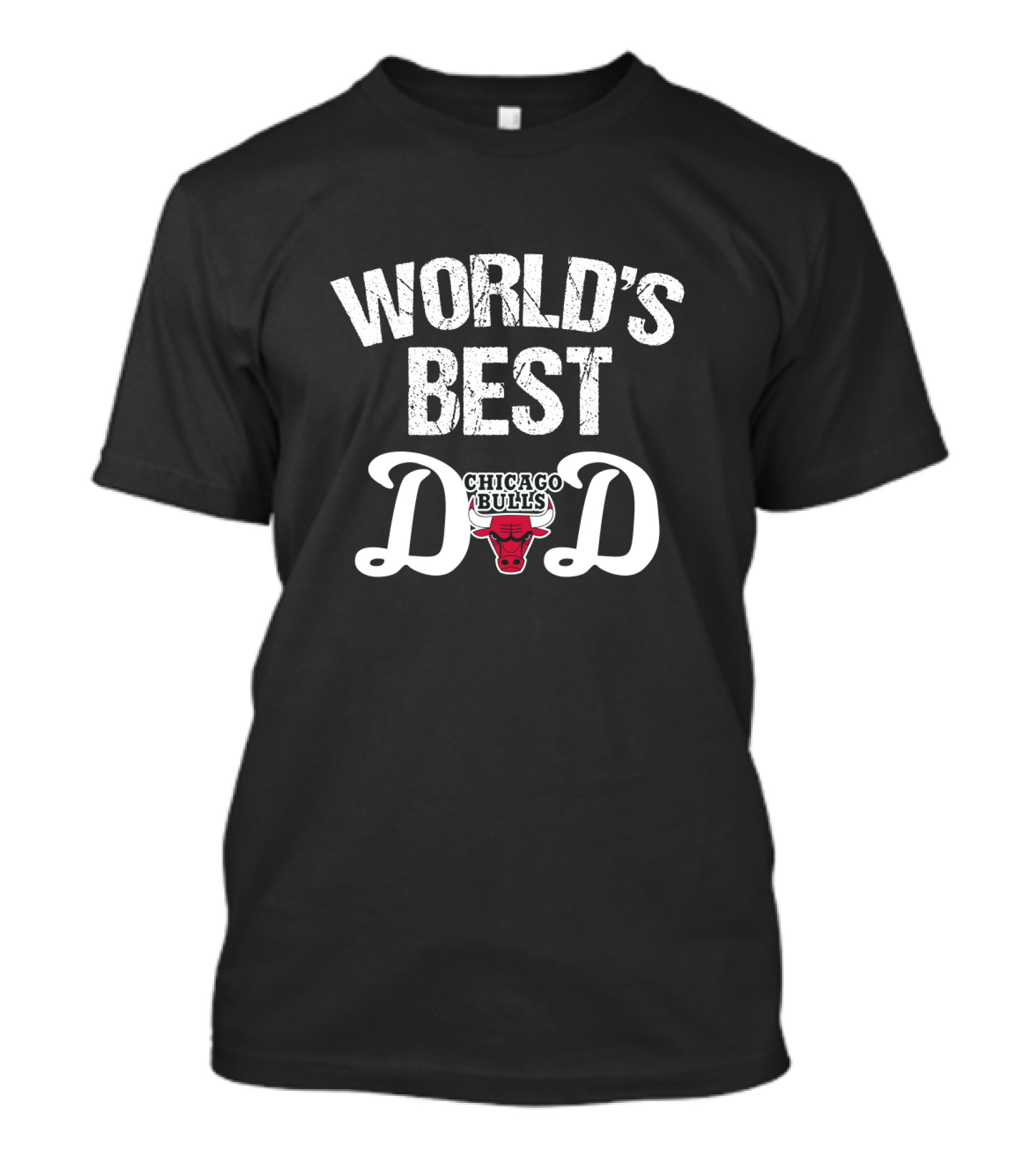 World's Best Dad Chicago Bulls T-Shirt