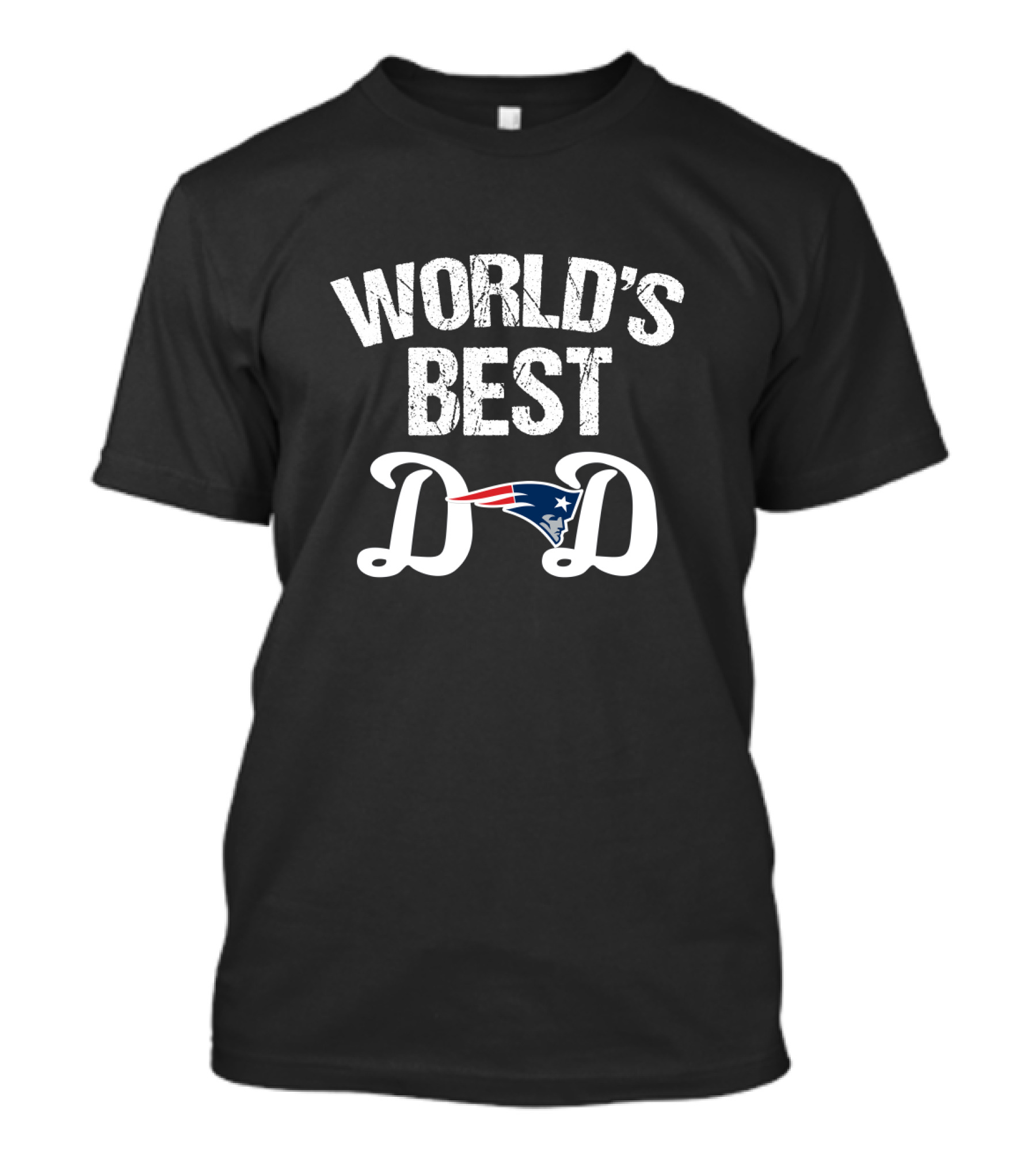 World's Best Dad New England Patriots T-Shirt