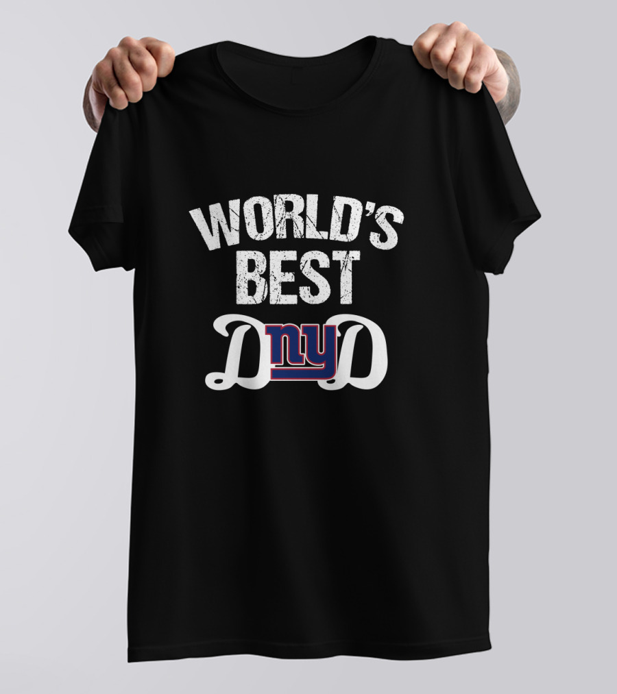 World's Best Dad Ny Giants T-Shirt