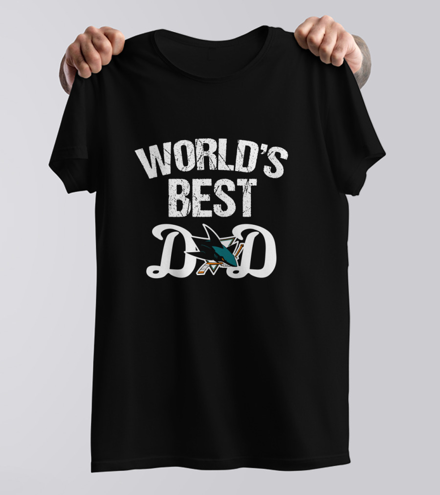 World’s Best San Jose Sharks Dad T-Shirt