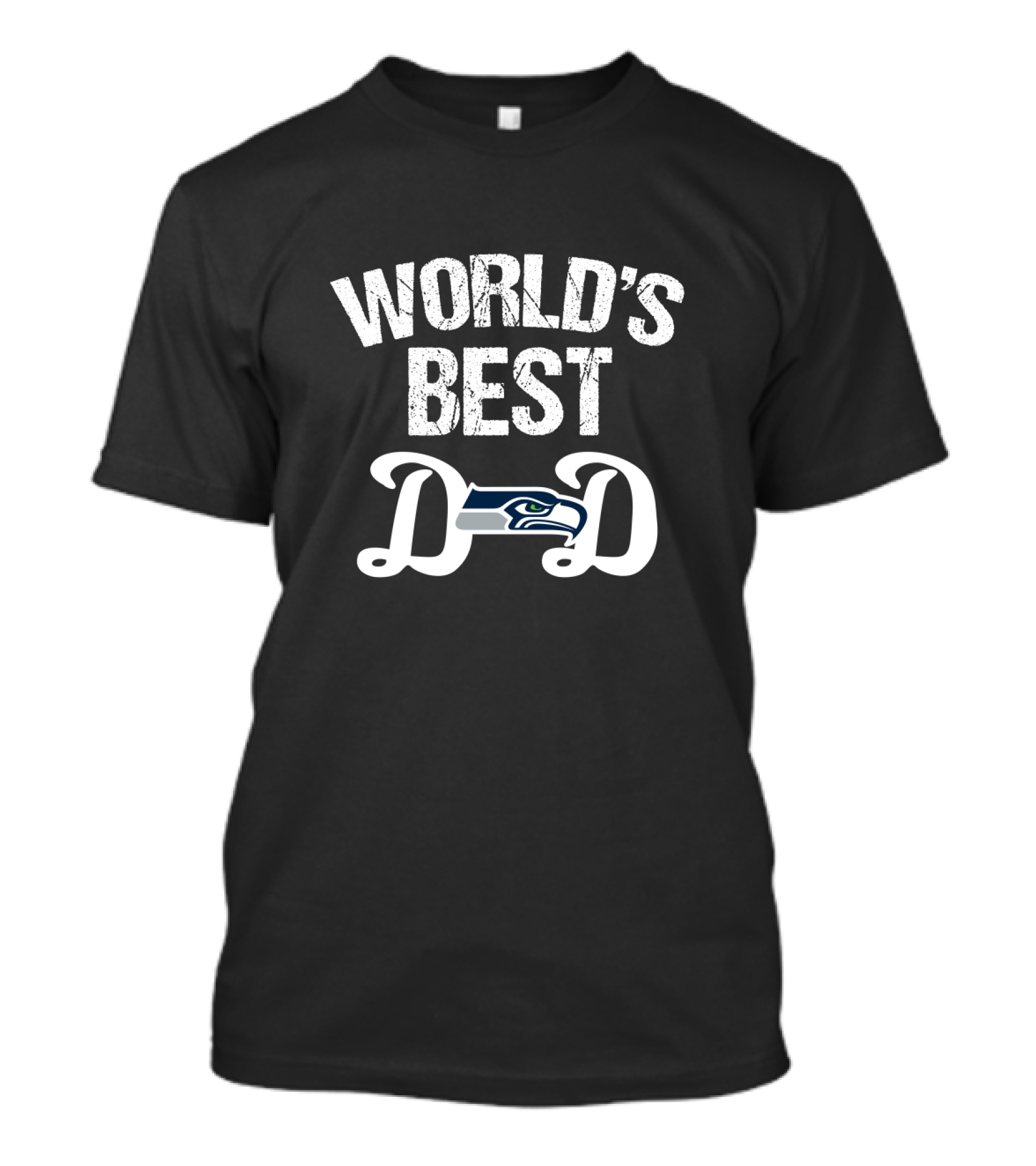 World's Best Dad Seattle Seahawks T-Shirt