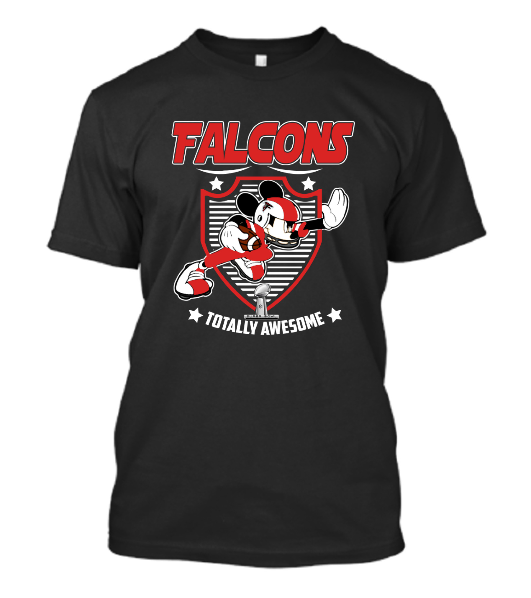 Falcons Totally Awesome Mickey Football Fan T-Shirt