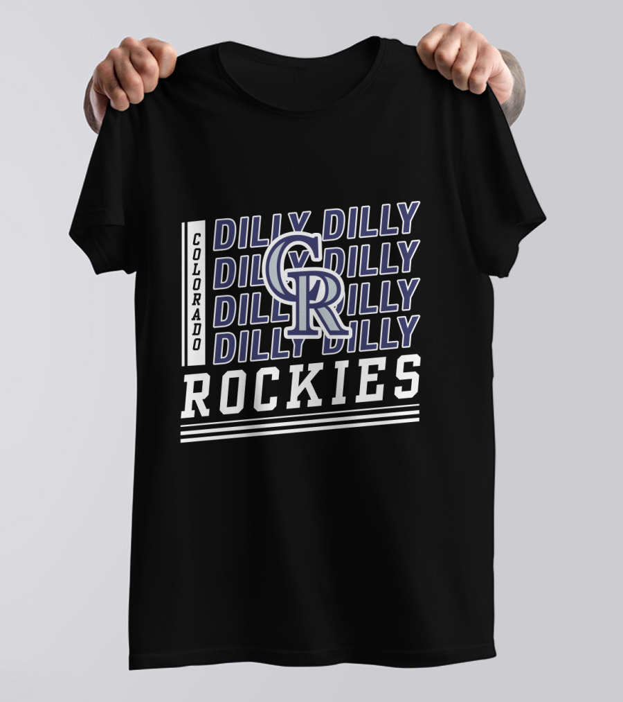 Colorado Rockies Dilly Dilly CR T-Shirt