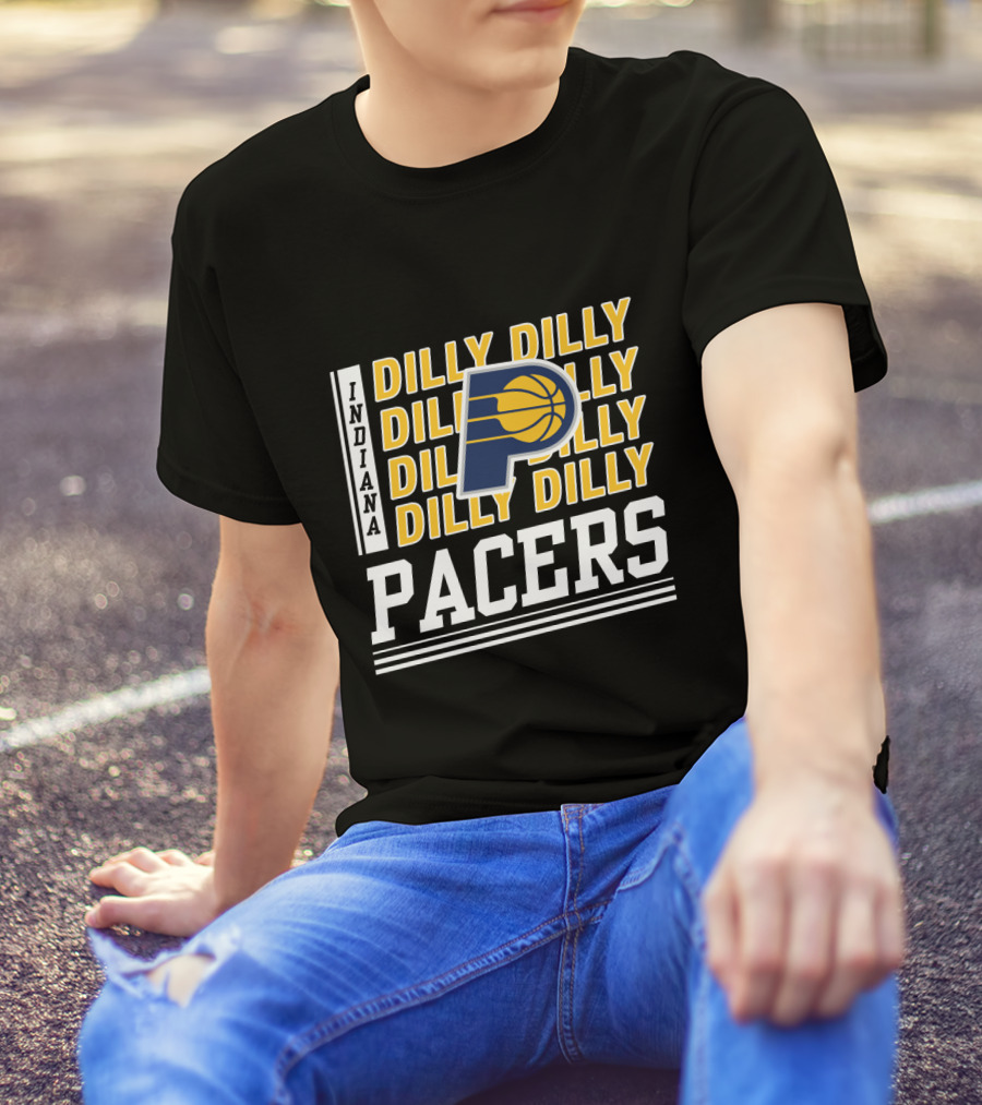 Indiana Pacers Dilly Dilly Basketball Fan Slogan T-Shirt