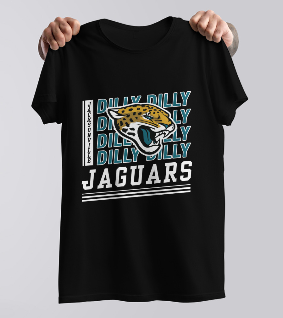 Jacksonville Jaguars Dilly Dilly Bud Light Football Fan T-Shirt