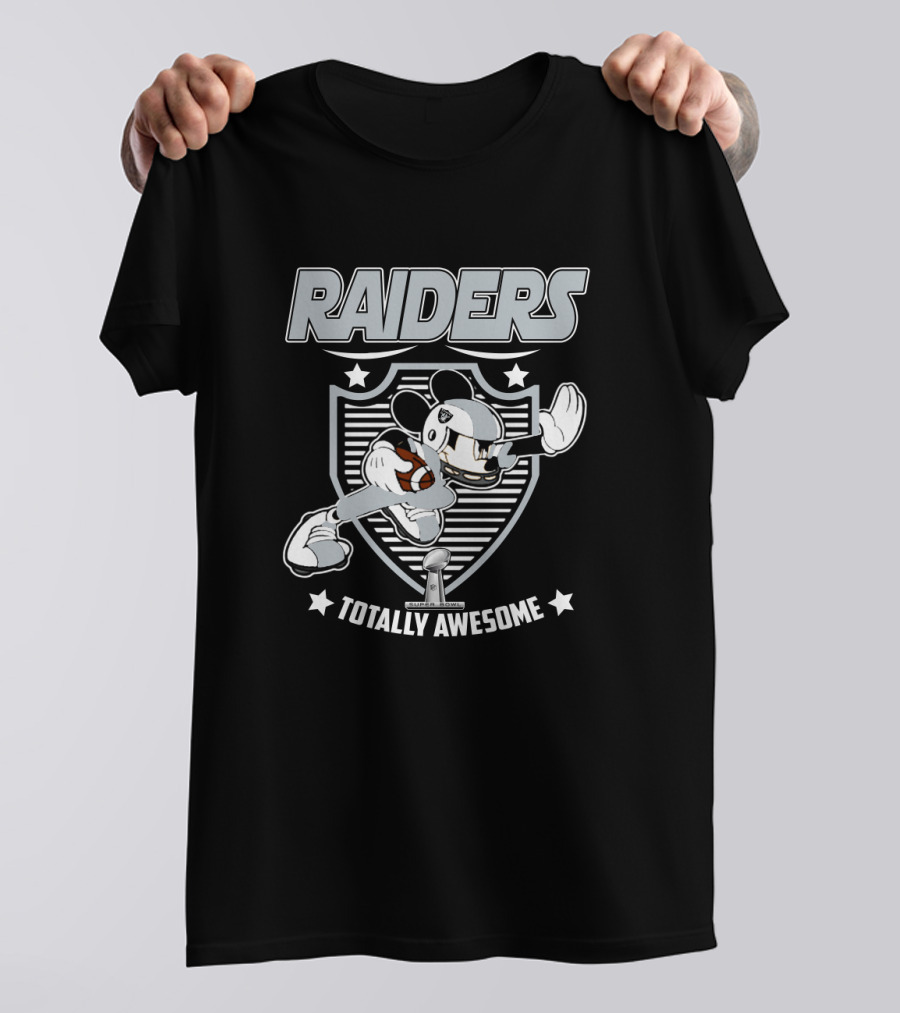 Raiders Mickey Totally Awesome T-Shirt