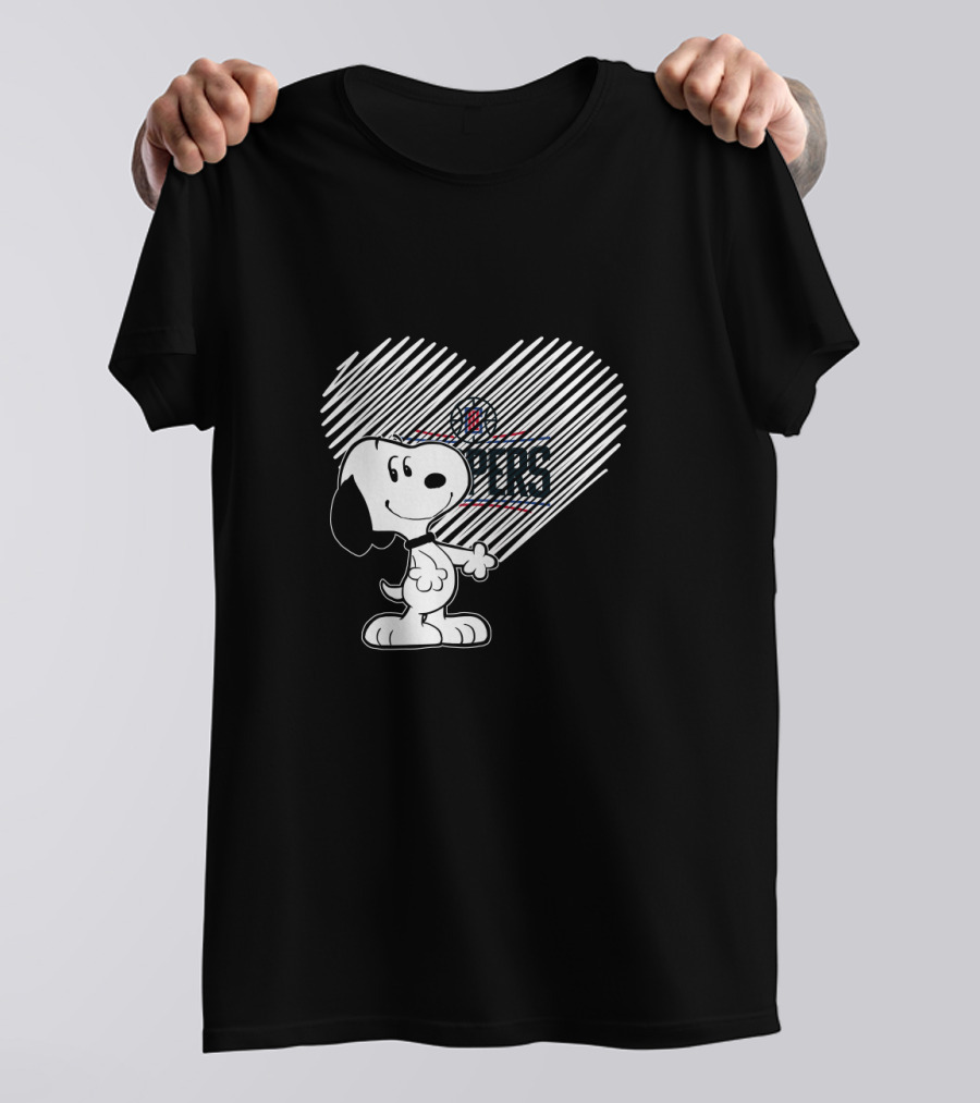 Snoopy Heart La Clippers Fans T-Shirt