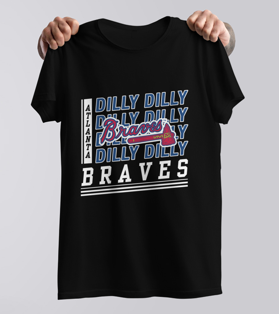 Atlanta Braves Dilly Dilly Braves Logo T-Shirt