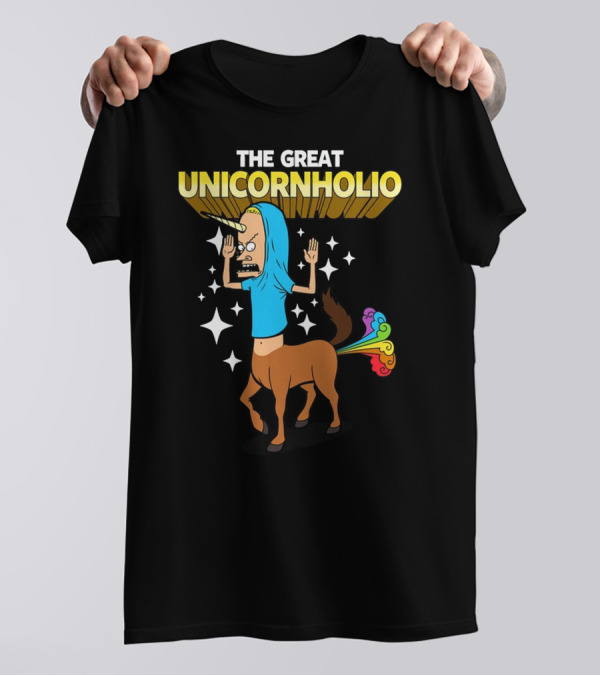 THE GREAT UNICORNHOLIO BEAVIS AND BUTT-HEAD T-Shirt