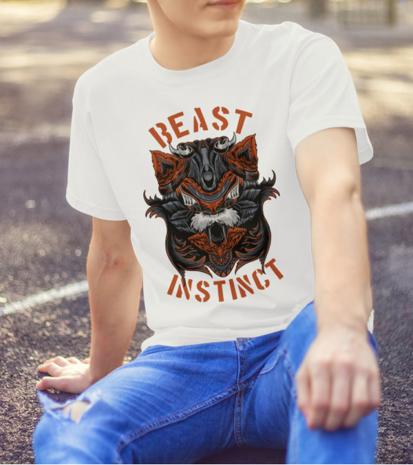 BEAST INSTINCT CAT T-Shirt