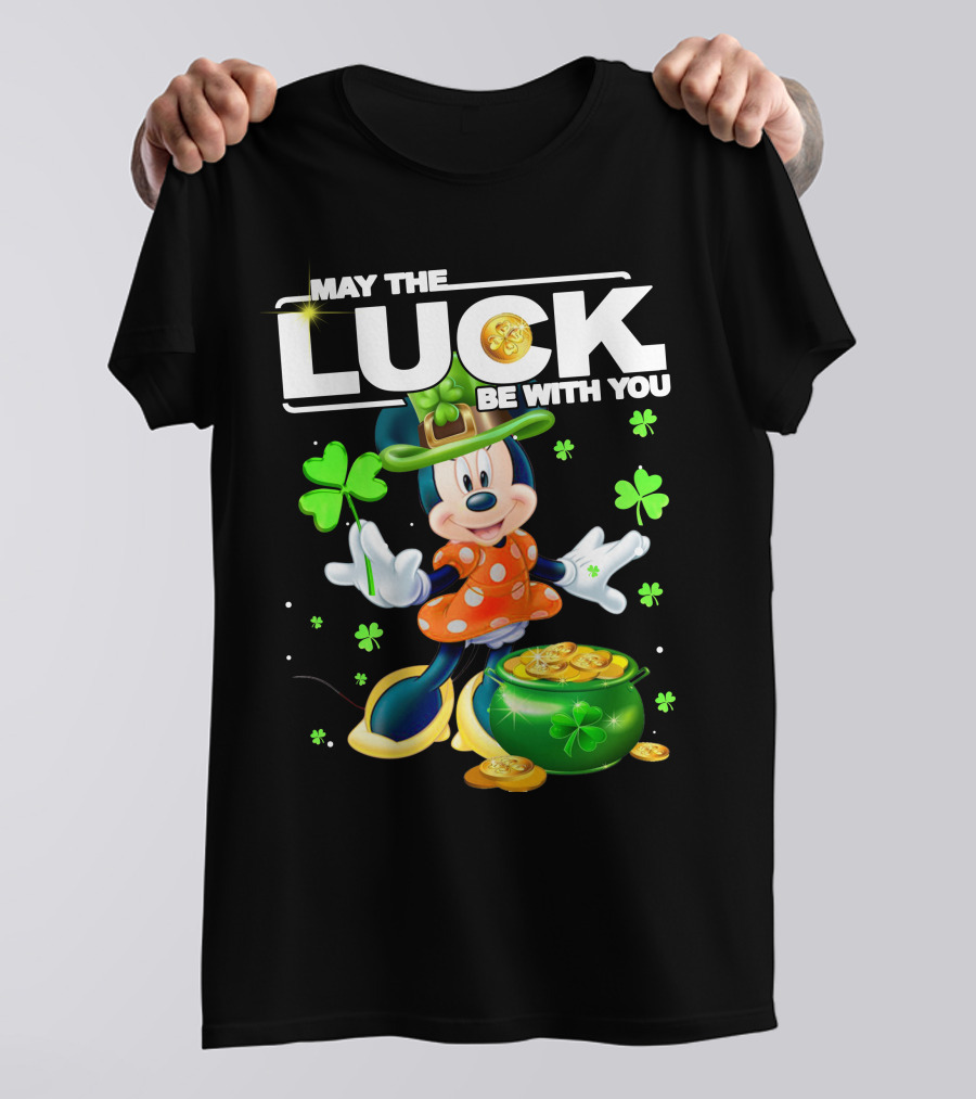 May The Luck Be With You Minnie Luck T-Shirt