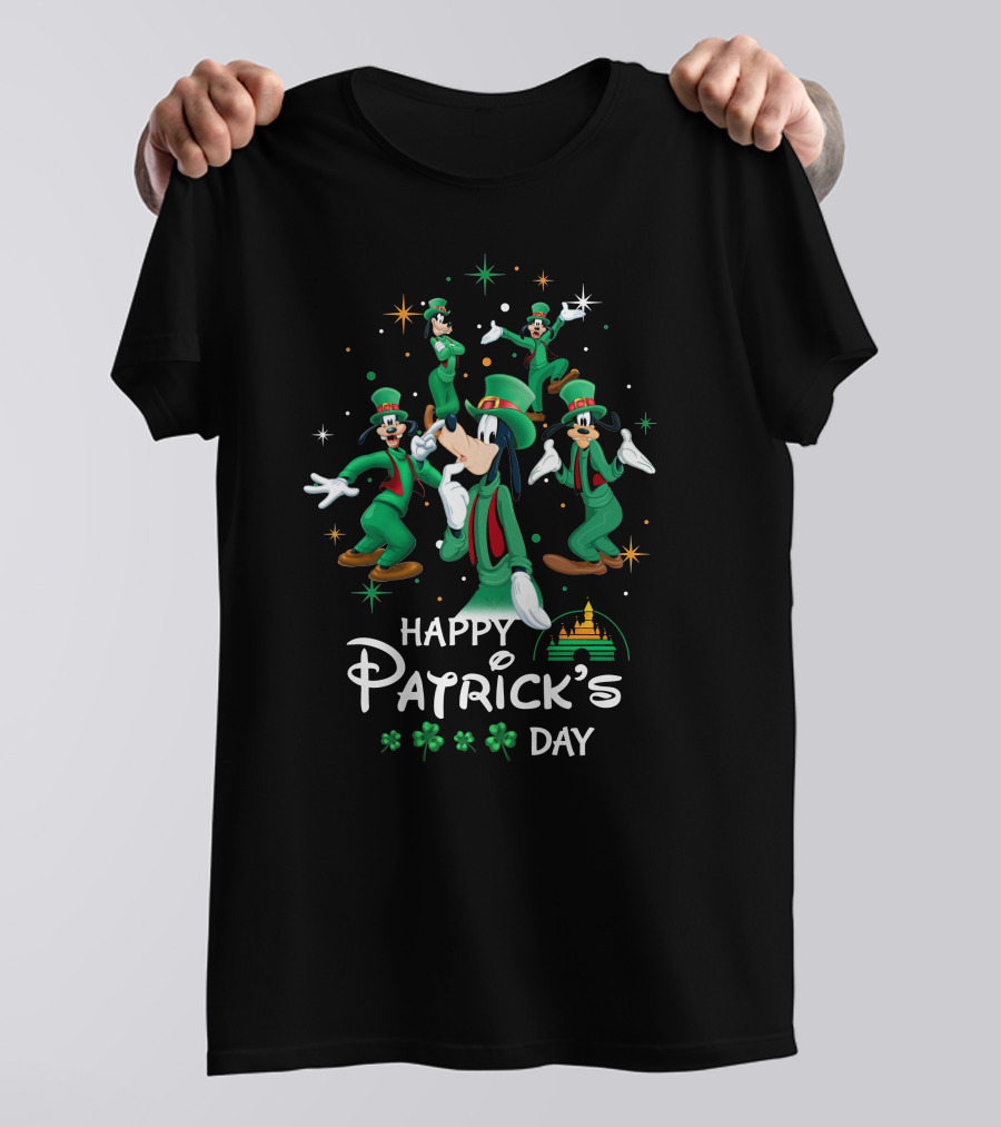 Happy Patrick's Day Goofy Disneyland Disney T-Shirt