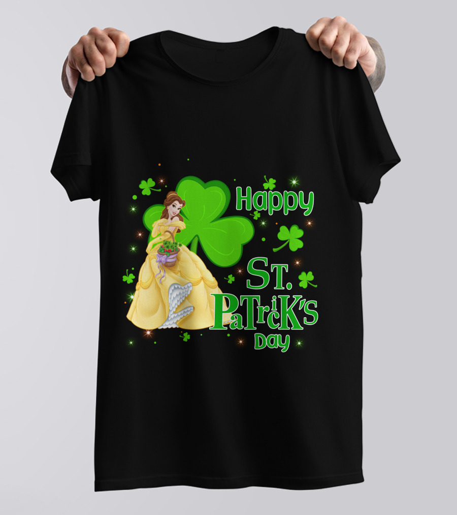 Happy St. Patrick's Day Belle Clover T-Shirt