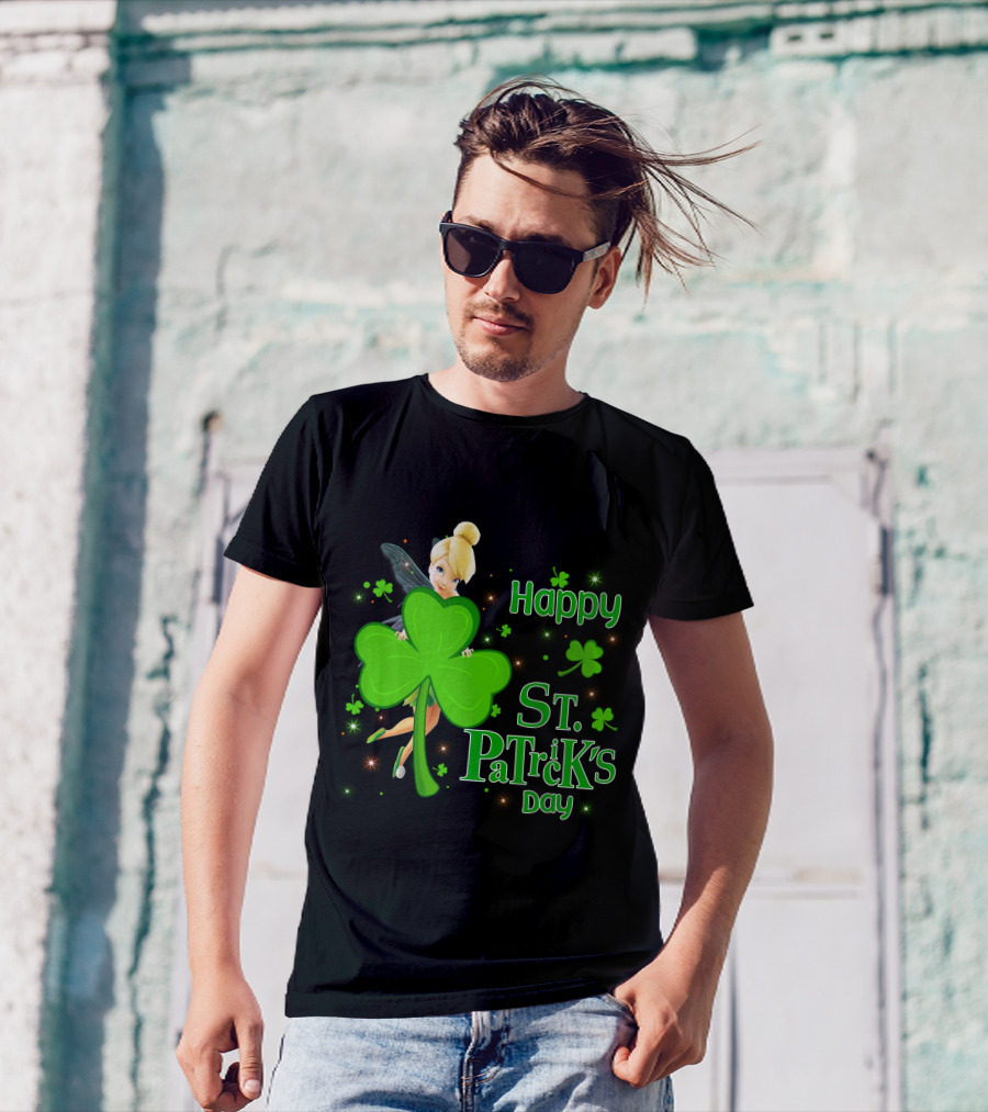 Tinkerbell Happy St. Patrick's Day T-Shirt