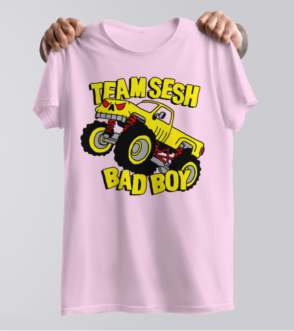 TEAMSESH BAD BOY Monster Truck T-Shirt