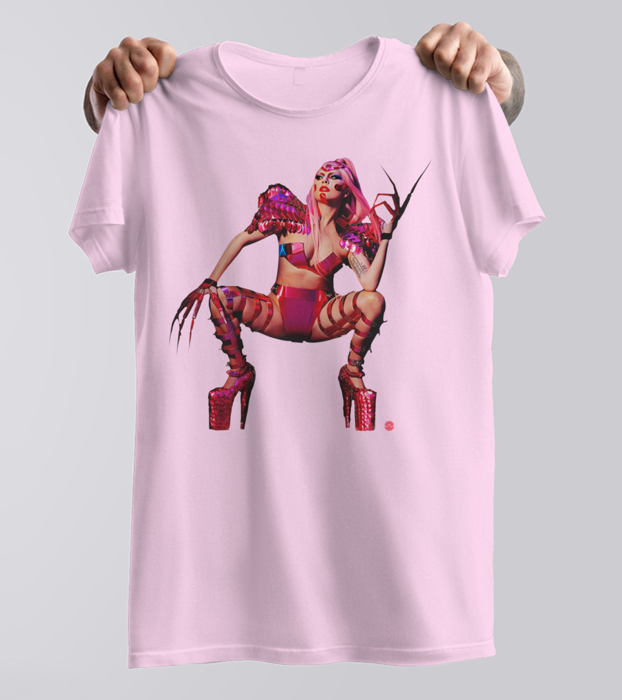 Chromatica Pink Fashion Armor Power Look T-Shirt