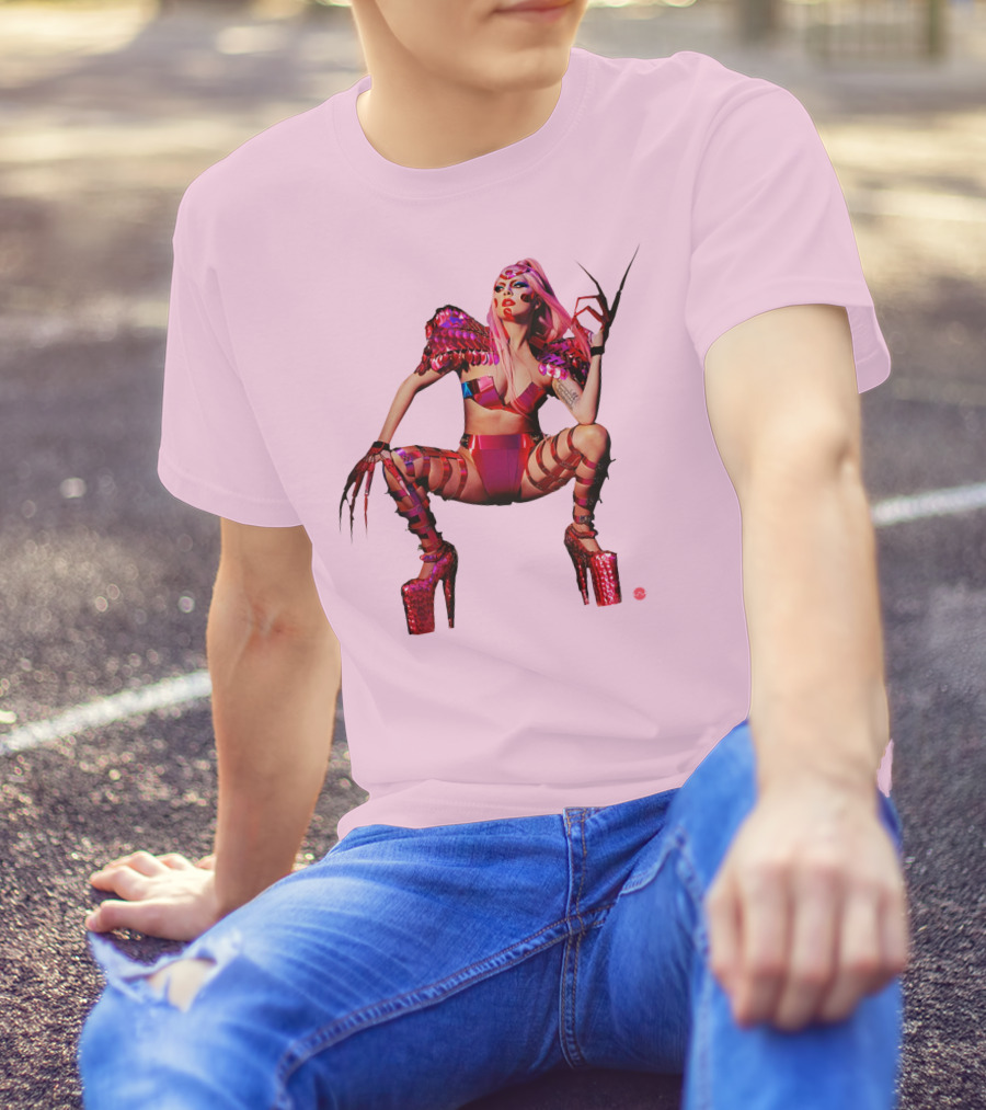 Chromatica Pink Fashion Armor Power Look T-Shirt