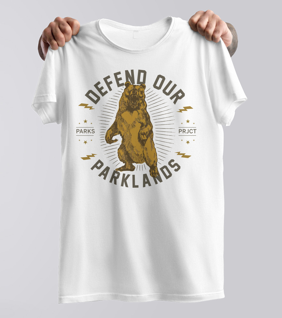 Defend Our Parklands Bear Parks Project T-Shirt