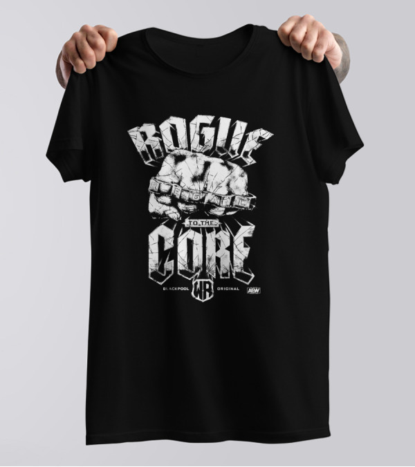Rogue To The Core Blackpool Original AEW William Regal T-Shirt