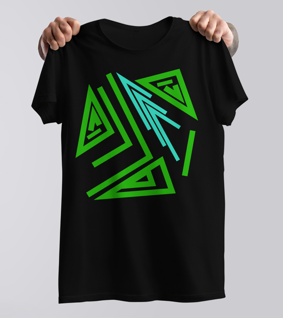 Mystical Geometry Alchemy Symbol And Magic Runes Sign T-Shirt
