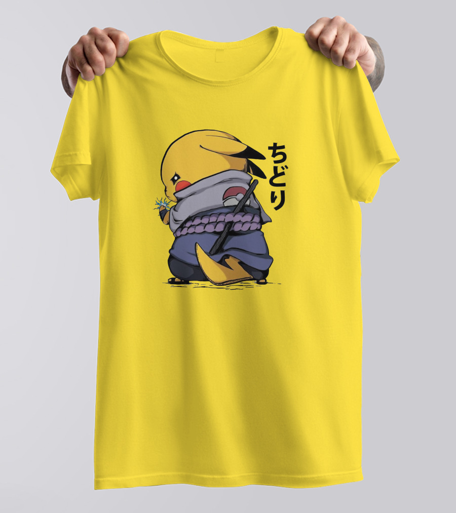Pika Chidori Ninja Mashup For Fans T-Shirt