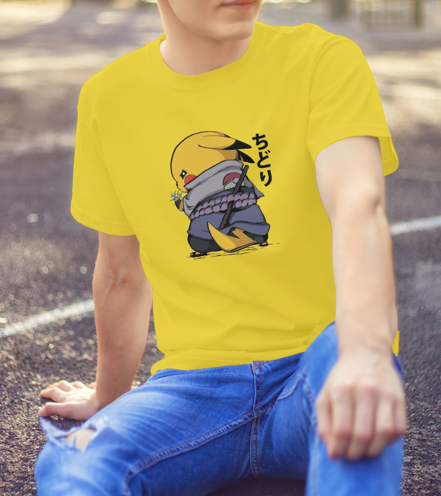 Pika Chidori Ninja Mashup For Fans T-Shirt