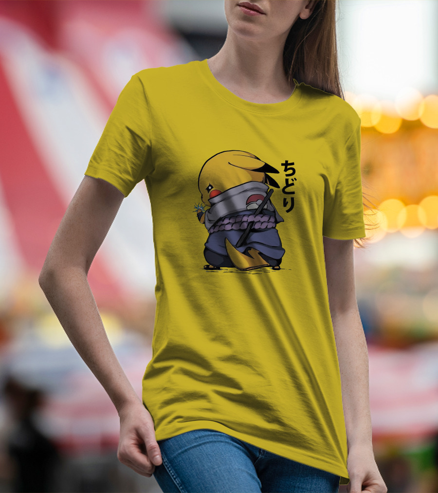 Pika Chidori Ninja Mashup For Fans T-Shirt