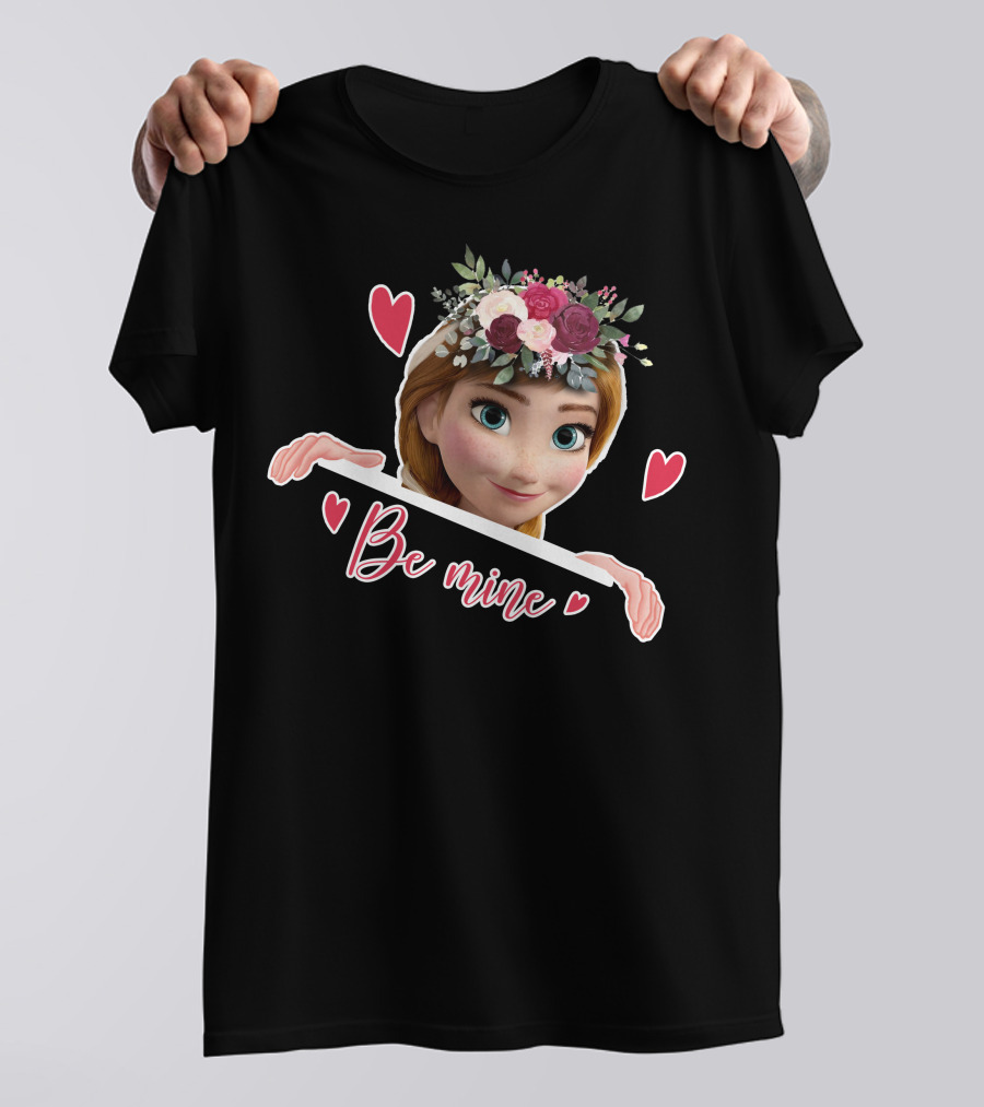 Be Mine Anna Floral Heart T-Shirt