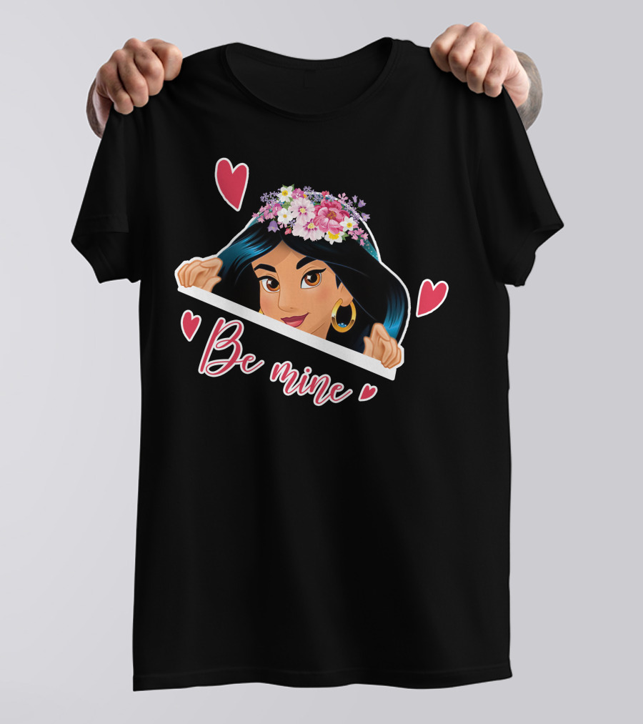 Jasmine Be Mine Floral Hearts T-Shirt
