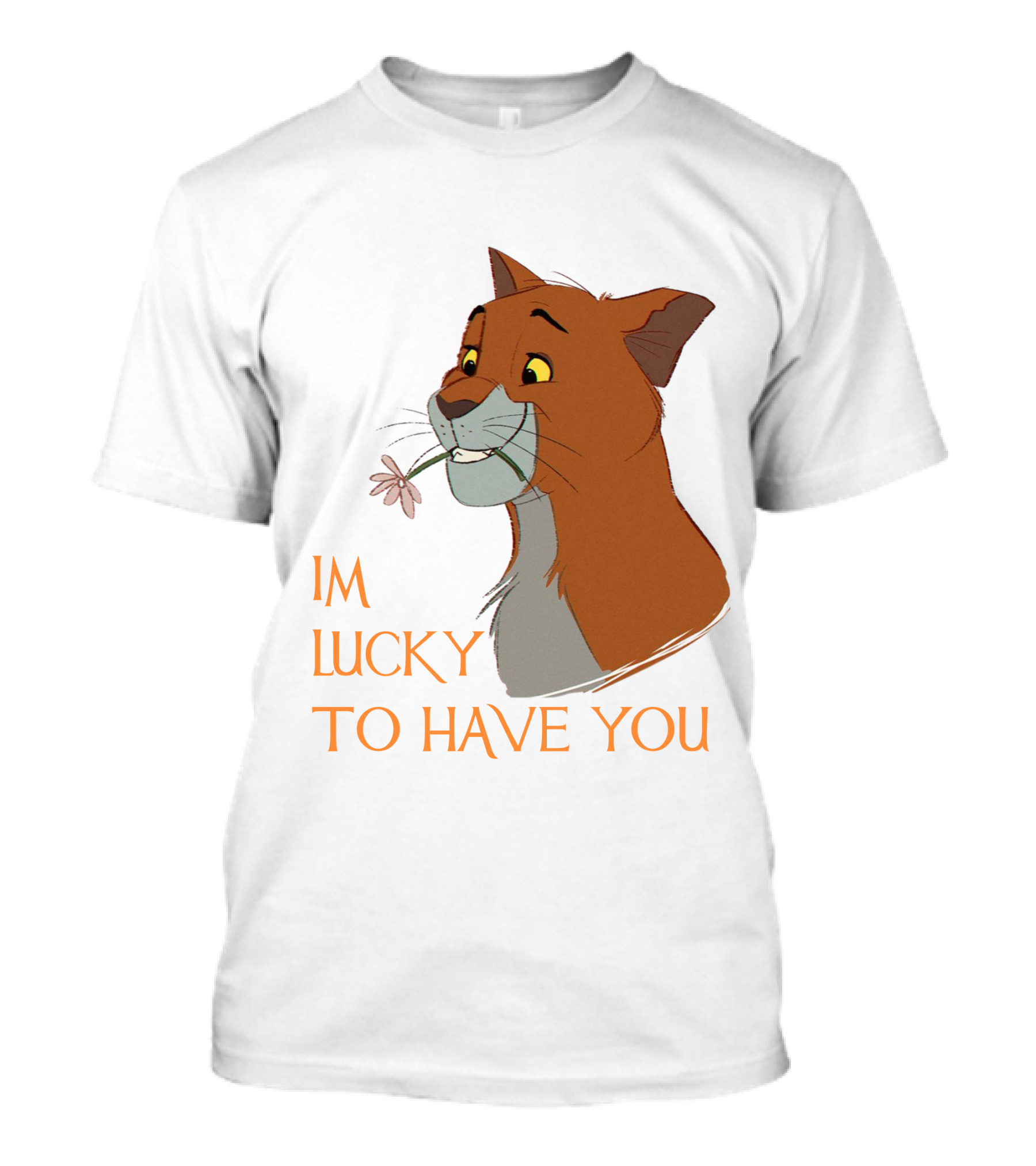 Thomas O'Malley Aristocats I'm Lucky To Have You T-Shirt