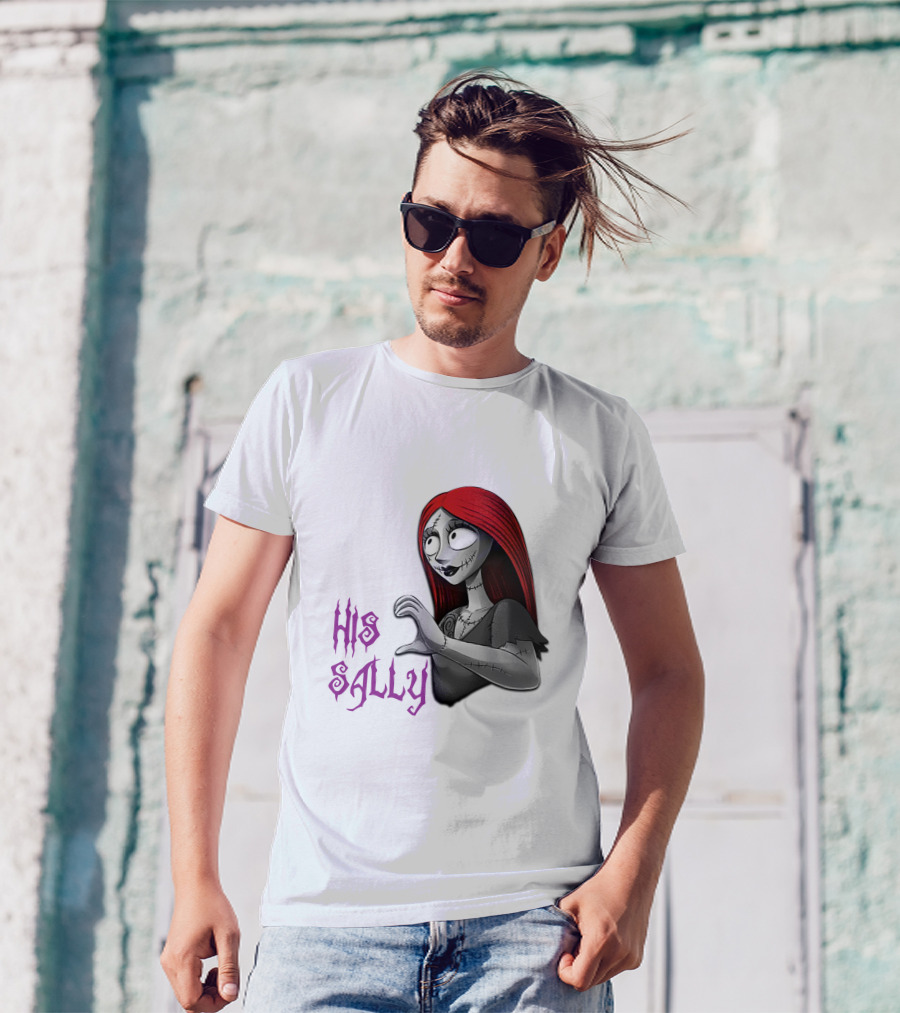 His Sally Nightmare Before Christmas Character T-Shirt