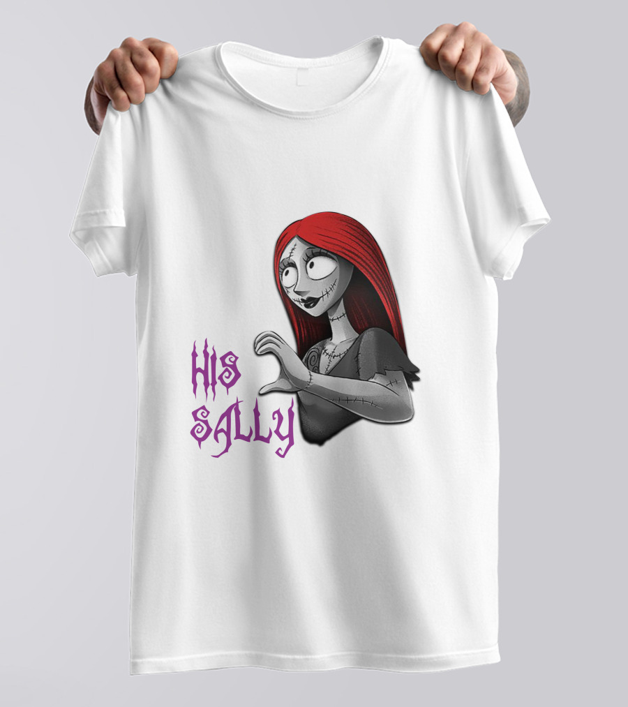His Sally Nightmare Before Christmas Character T-Shirt