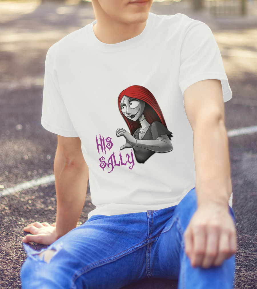 His Sally Nightmare Before Christmas Character T-Shirt