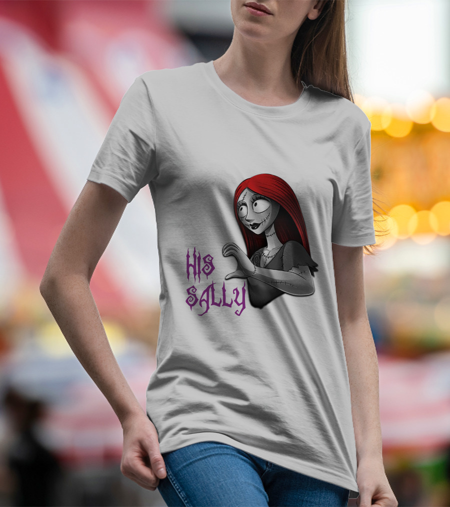 His Sally Nightmare Before Christmas Character T-Shirt
