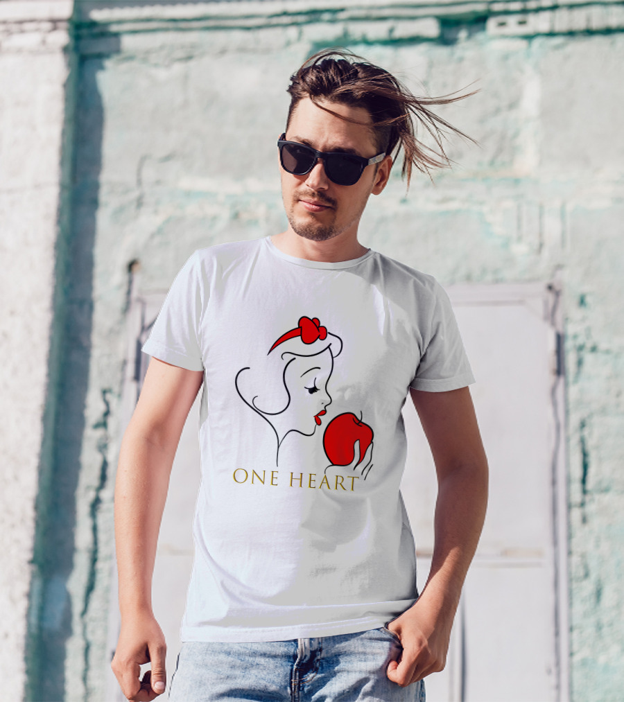 Snow White One Heart Apple T-Shirt