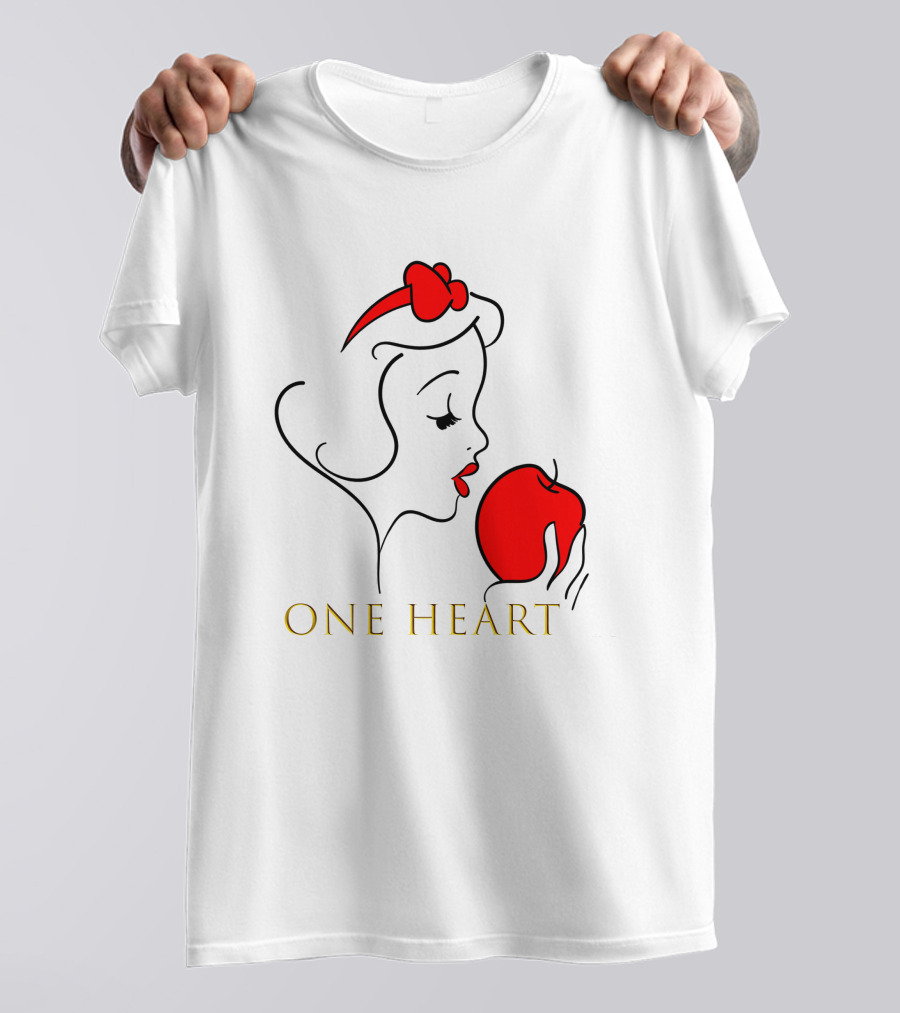 Snow White One Heart Apple T-Shirt