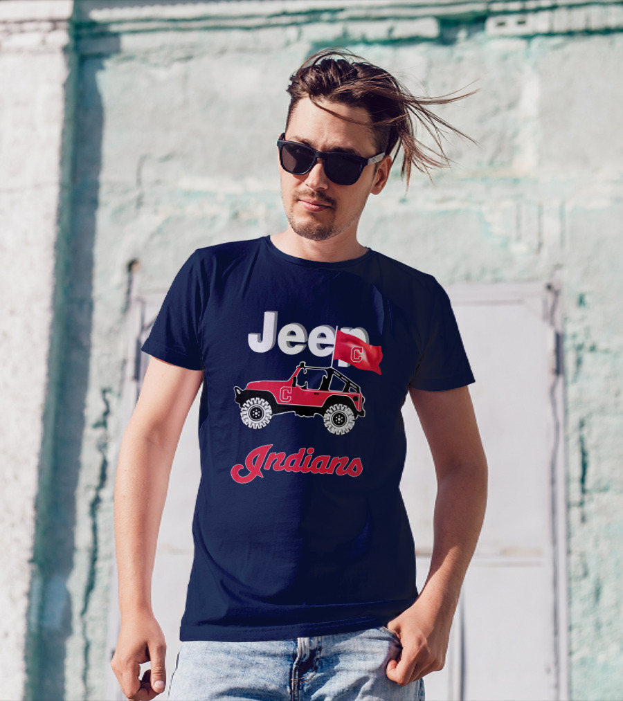 Jeep Indians C Flag T-Shirt