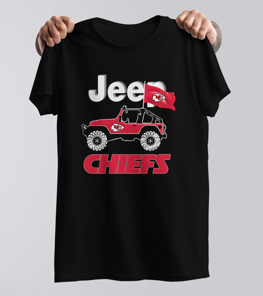 Jeep Kansas City Chiefs Red Flag T-Shirt