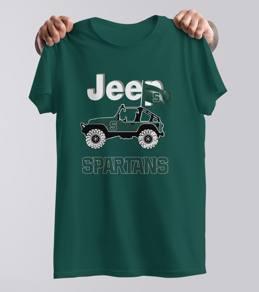 Jeep Spartans Michigan State Spartans Are Coming T-Shirt