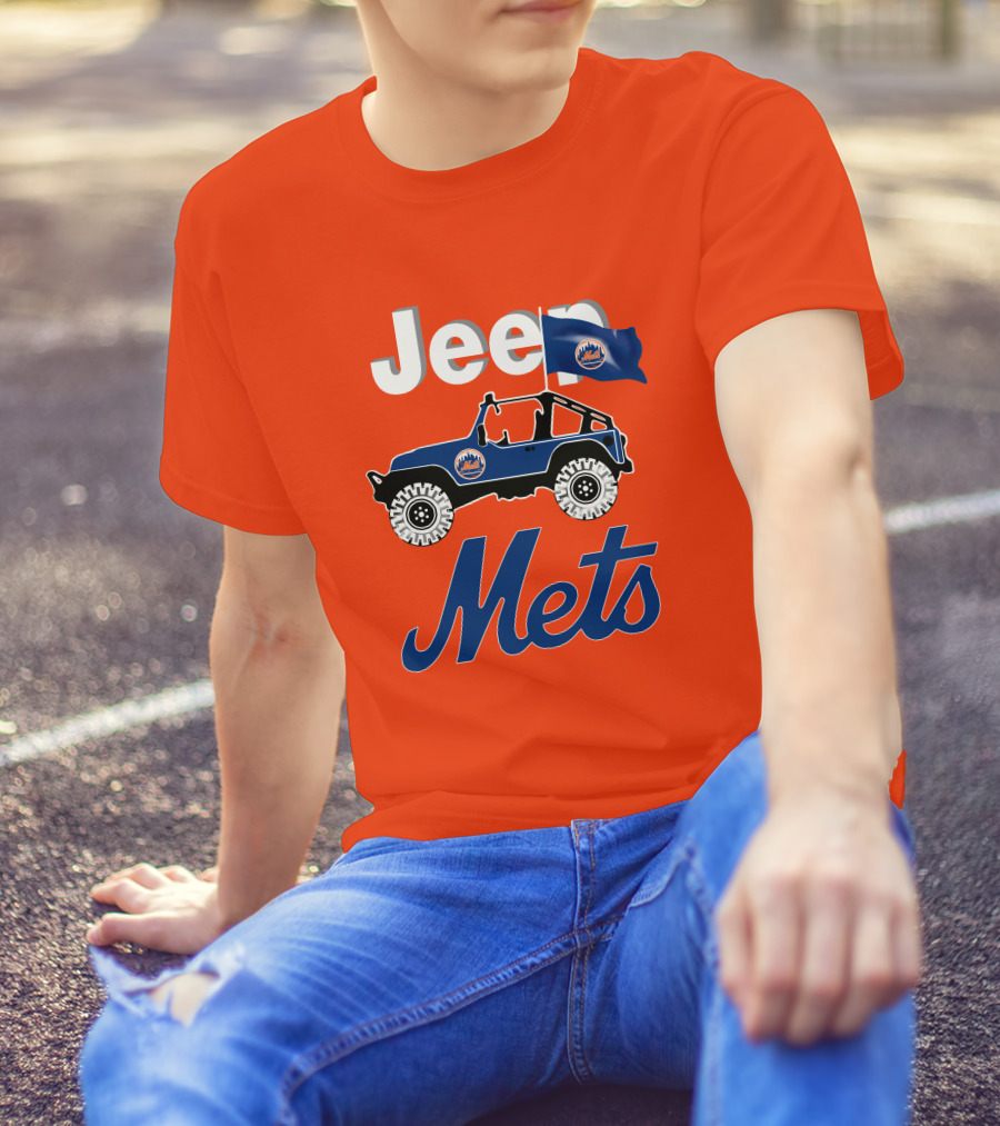 Jeep New York Mets Are Coming T-Shirt