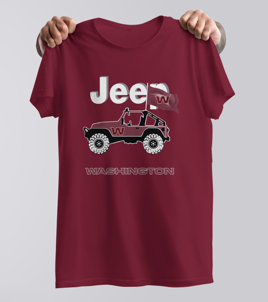 Washington Football Team Jeep Enthusiast T-Shirt