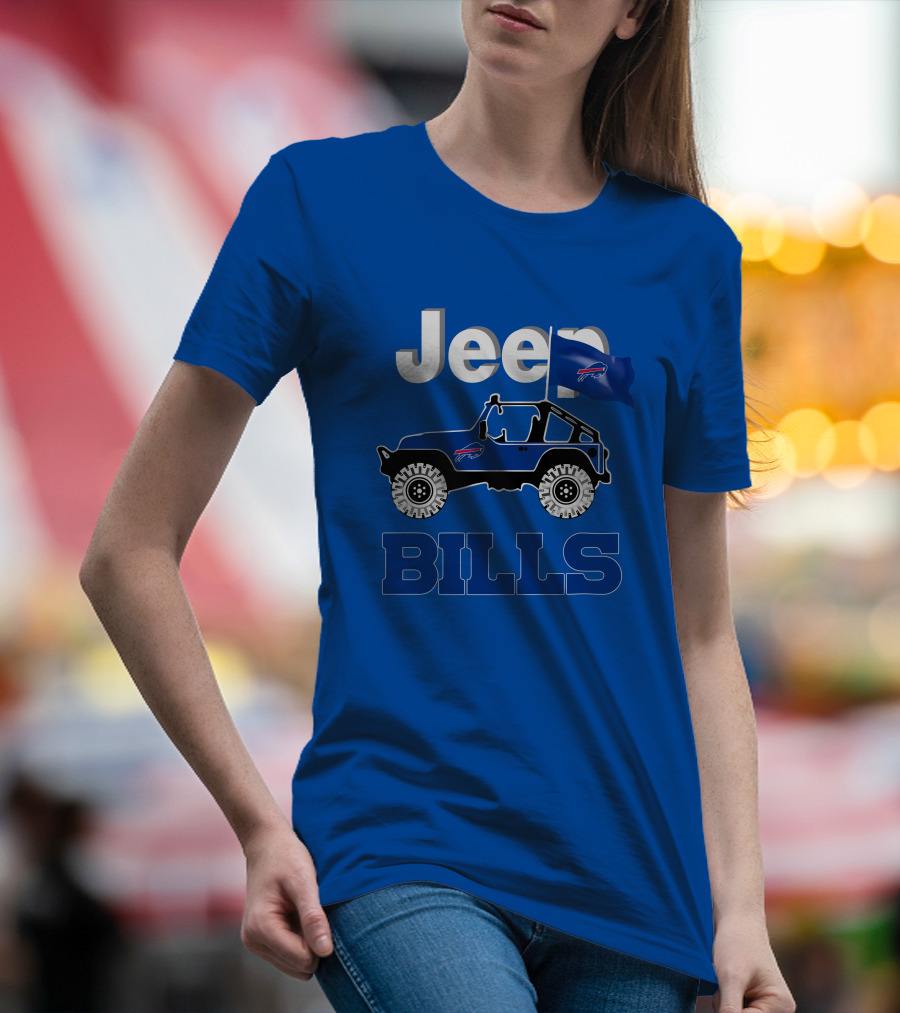 Jeep Buffalo Bills Are Coming T-Shirt