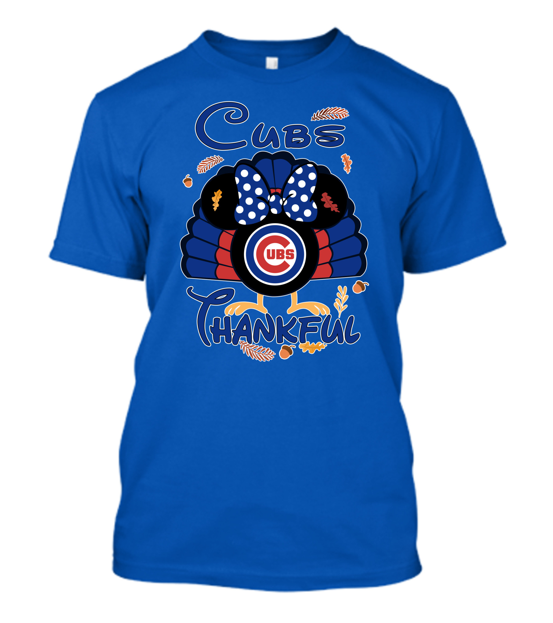 Cubs Thankful Minnie Thanksgiving T-Shirt