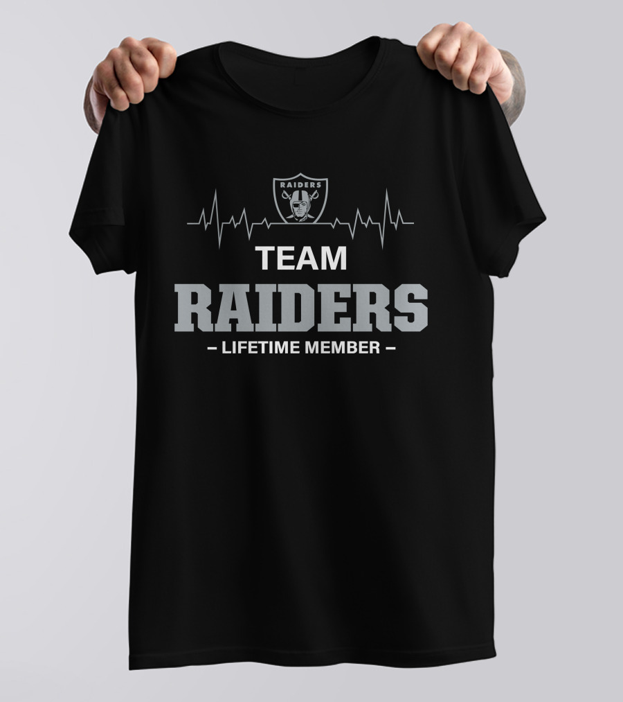 Team Raiders Lifetime Member T-Shirt