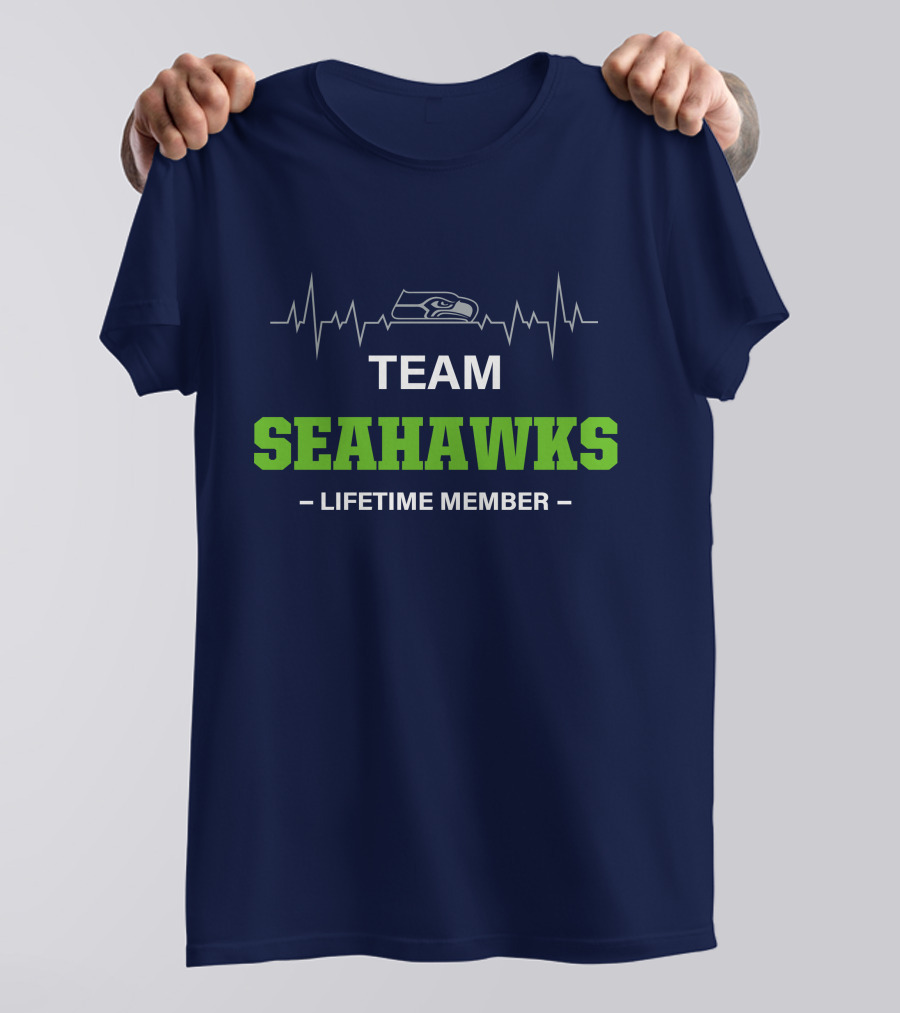 Team Seahawks Lifetime Member T-Shirt