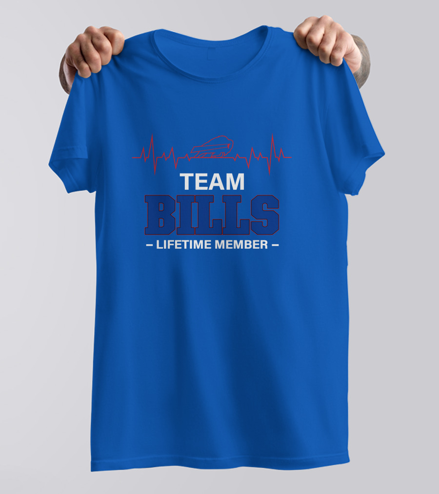 Team Bills Lifetime Member T-Shirt